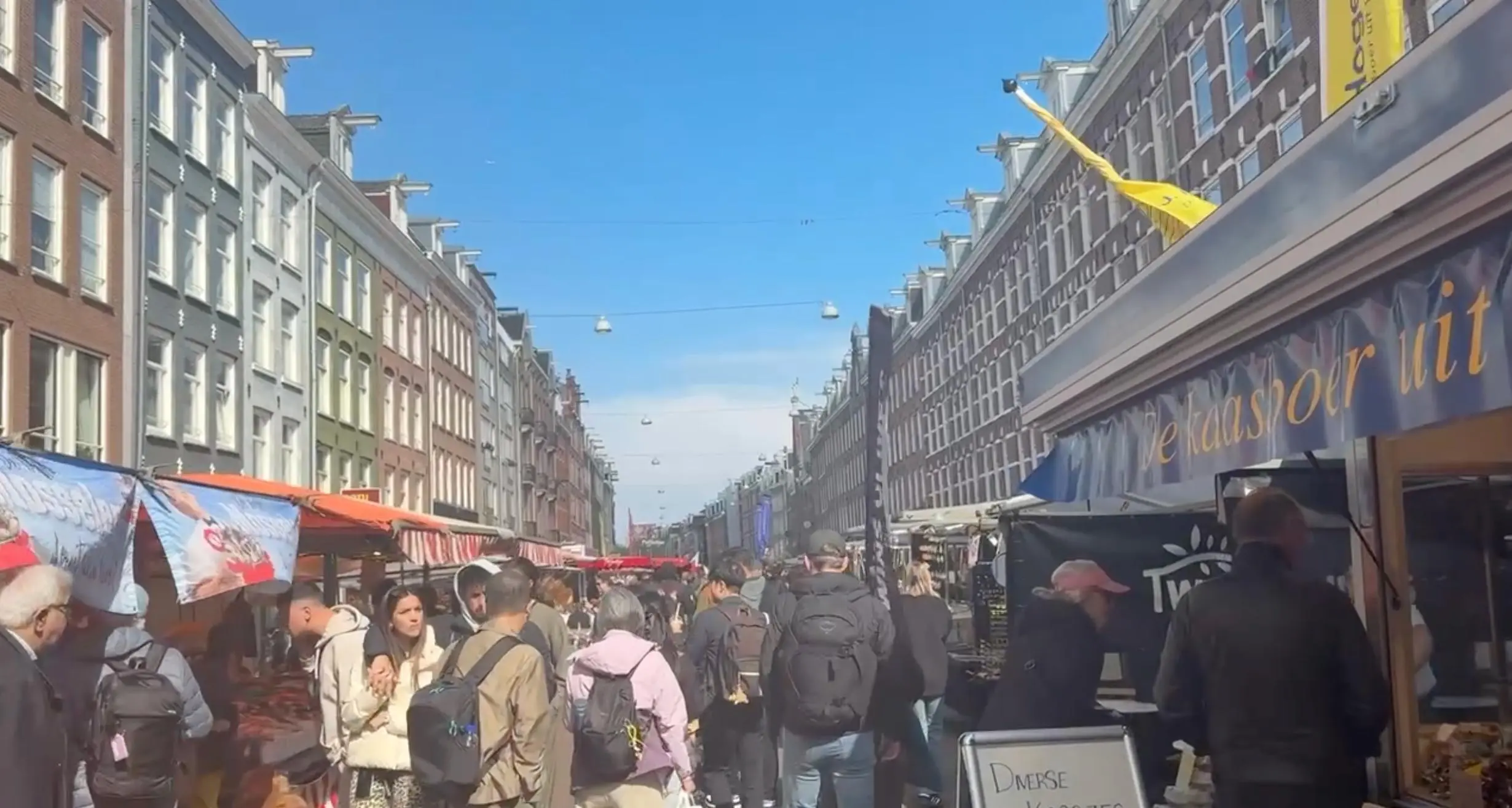 Albert Cuyp Market in De Pijp district