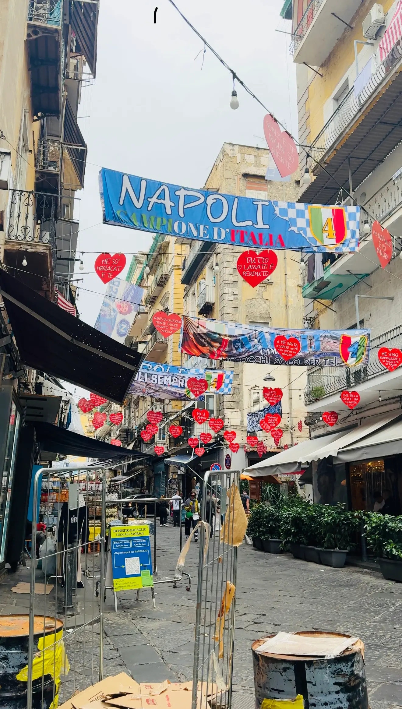 Naples: Historic cityscape with Mount Vesuvius in the background
