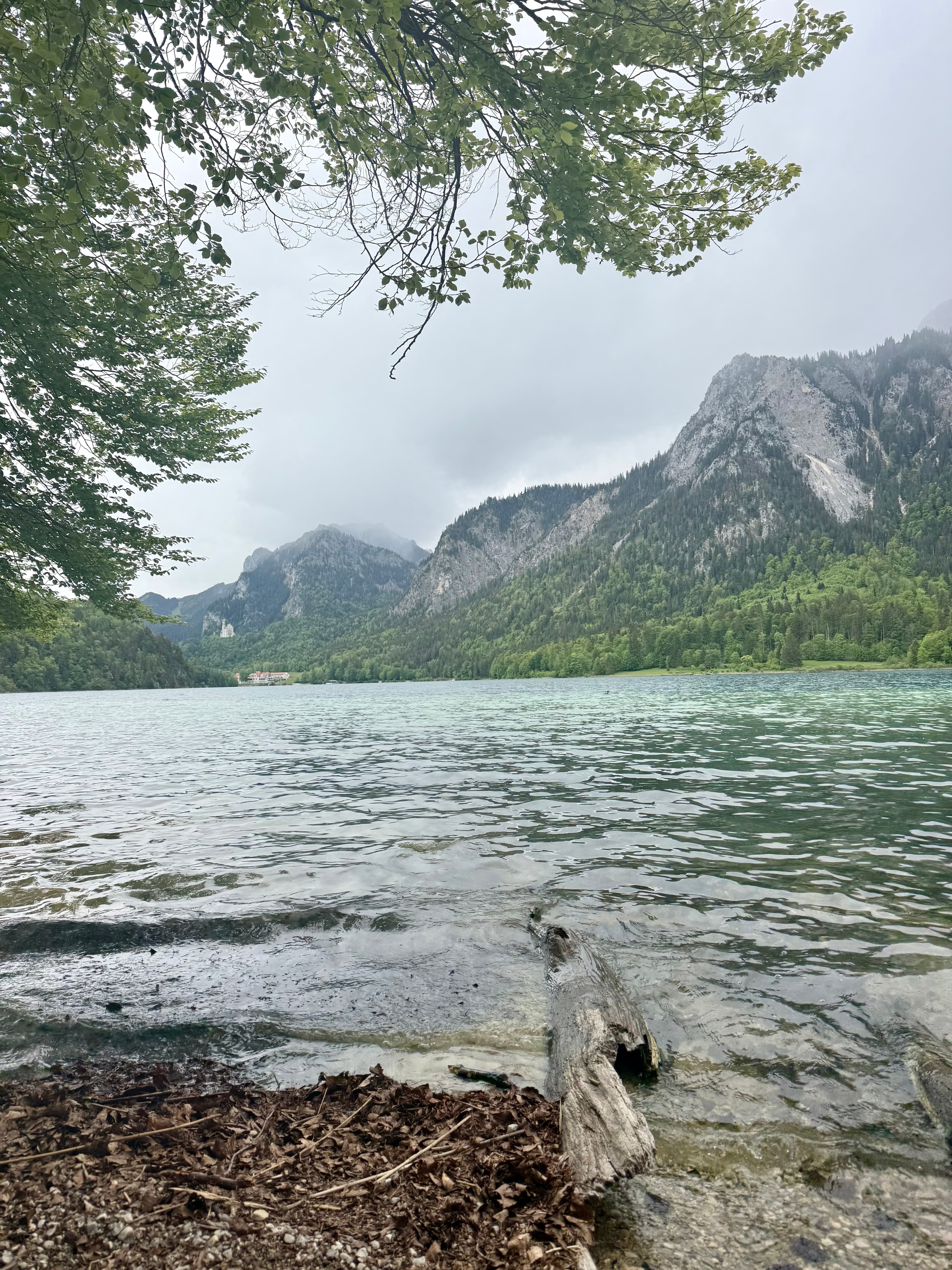 Alpsee lake loop near Hohenschwangau
