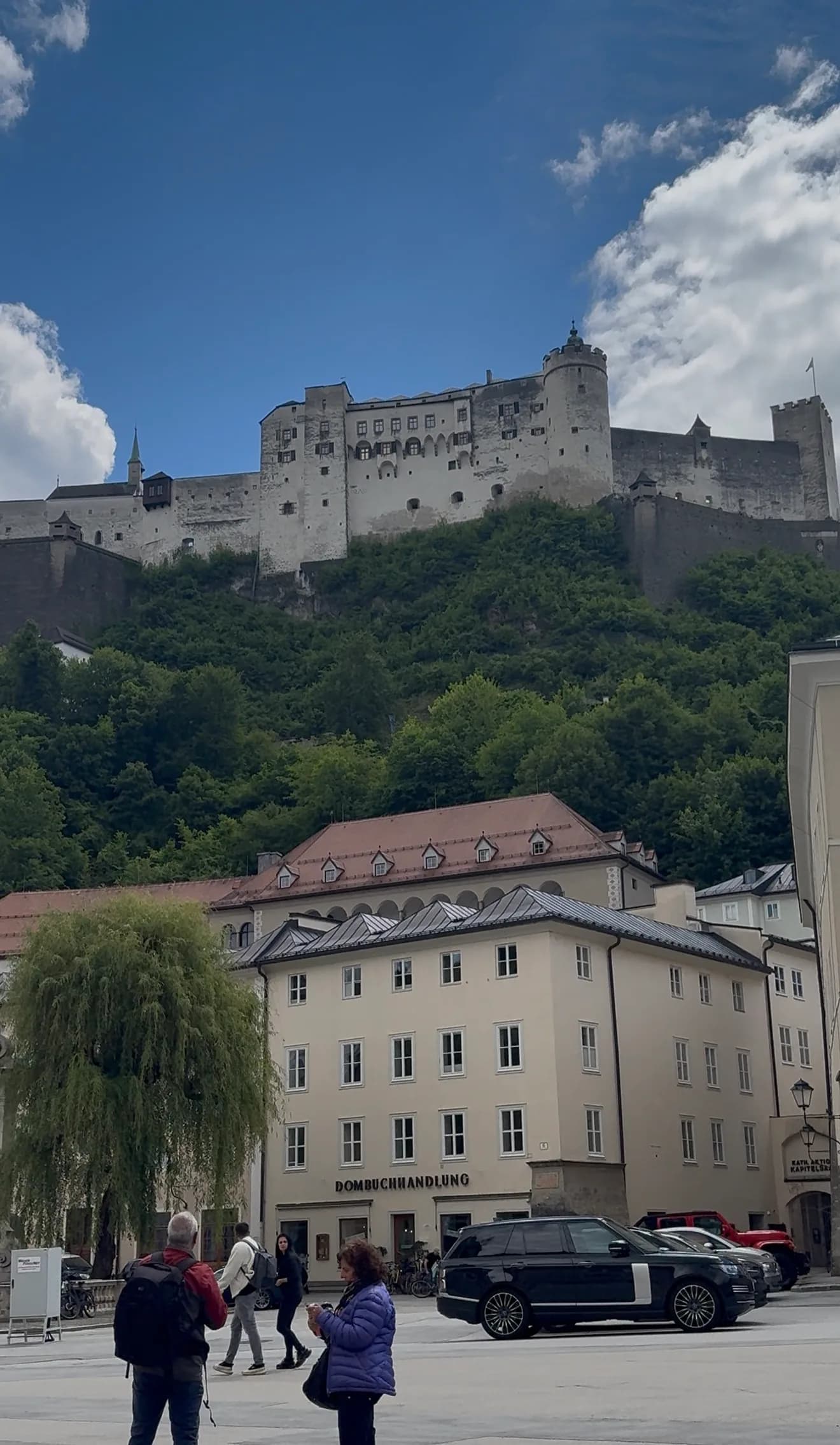 Hohensalzburg Fortress above Salzburg