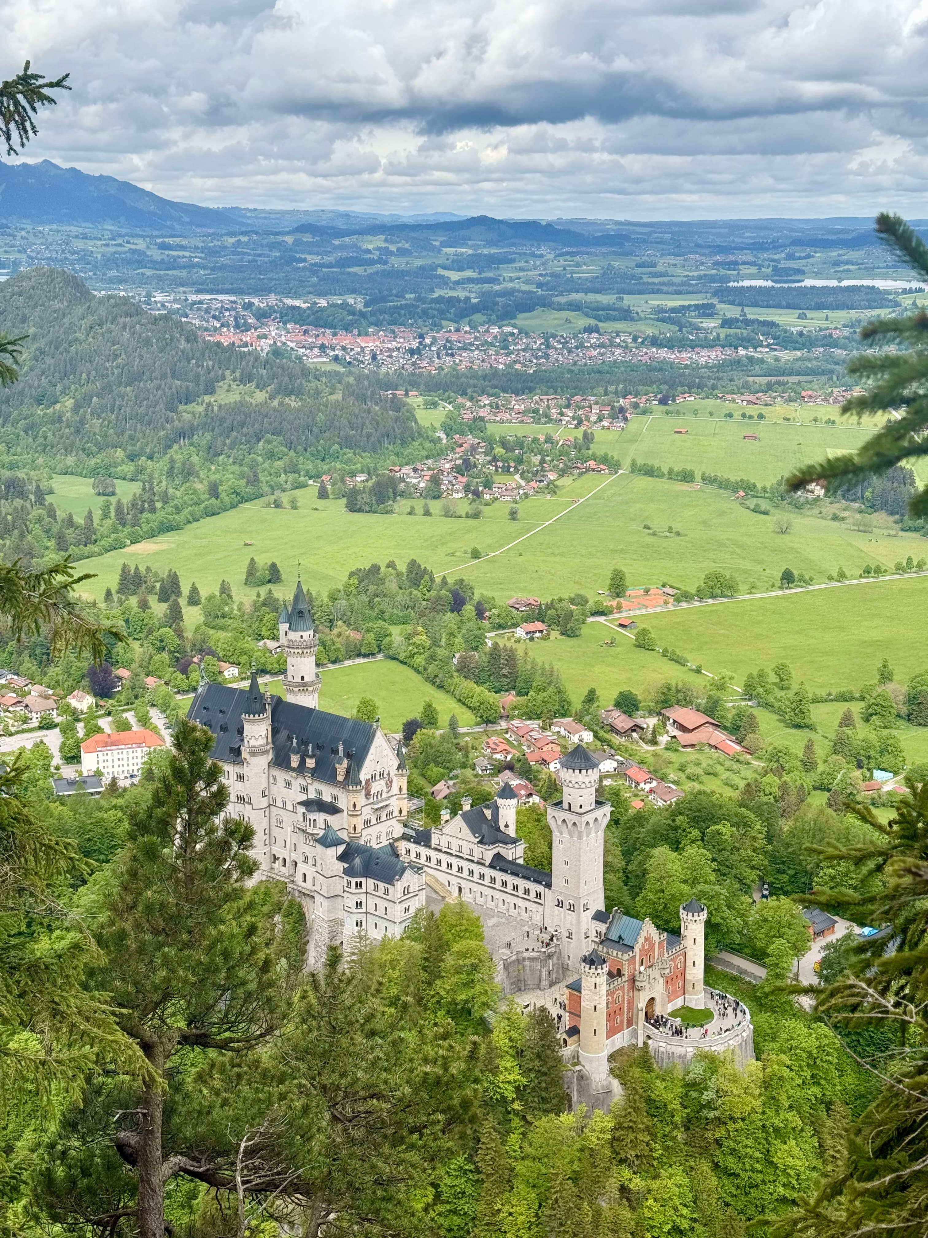 Neuschwanstein Castle from Marienbrücke
