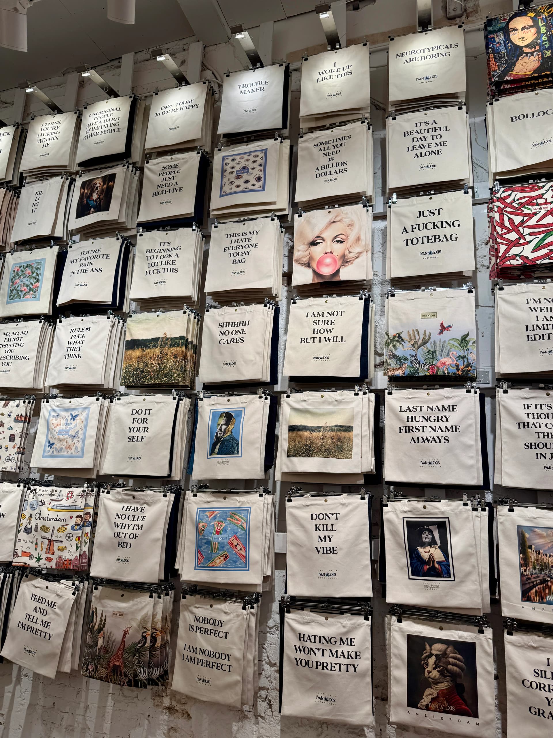 Ivan Alexis Tote Bag Shop