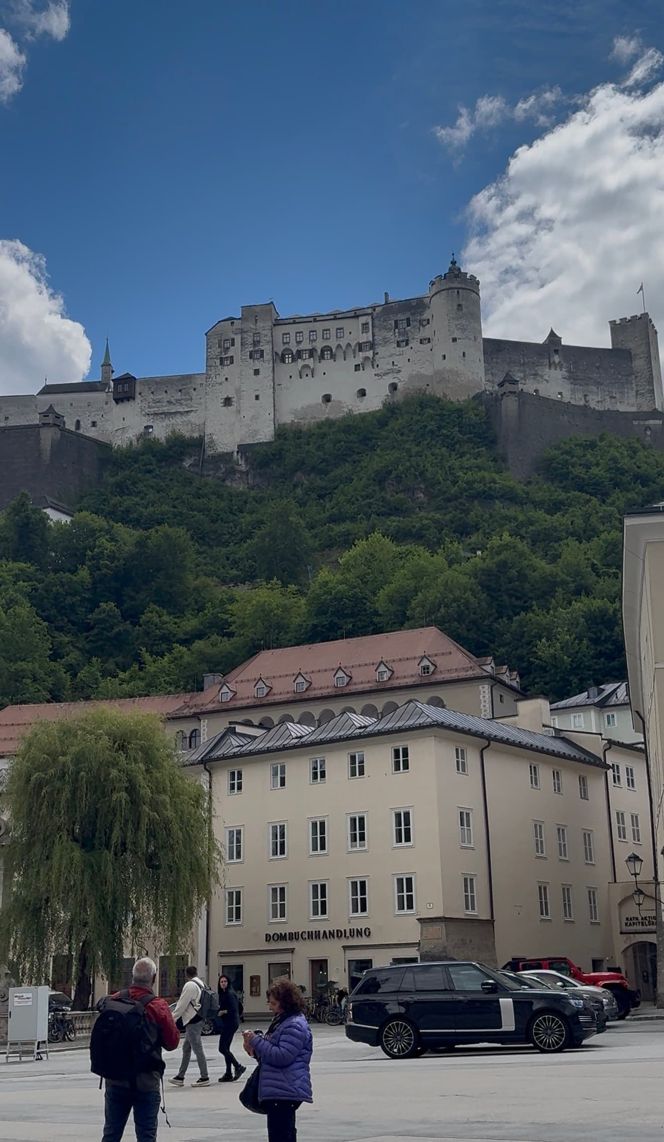 Hohensalzburg Fortress above Salzburg