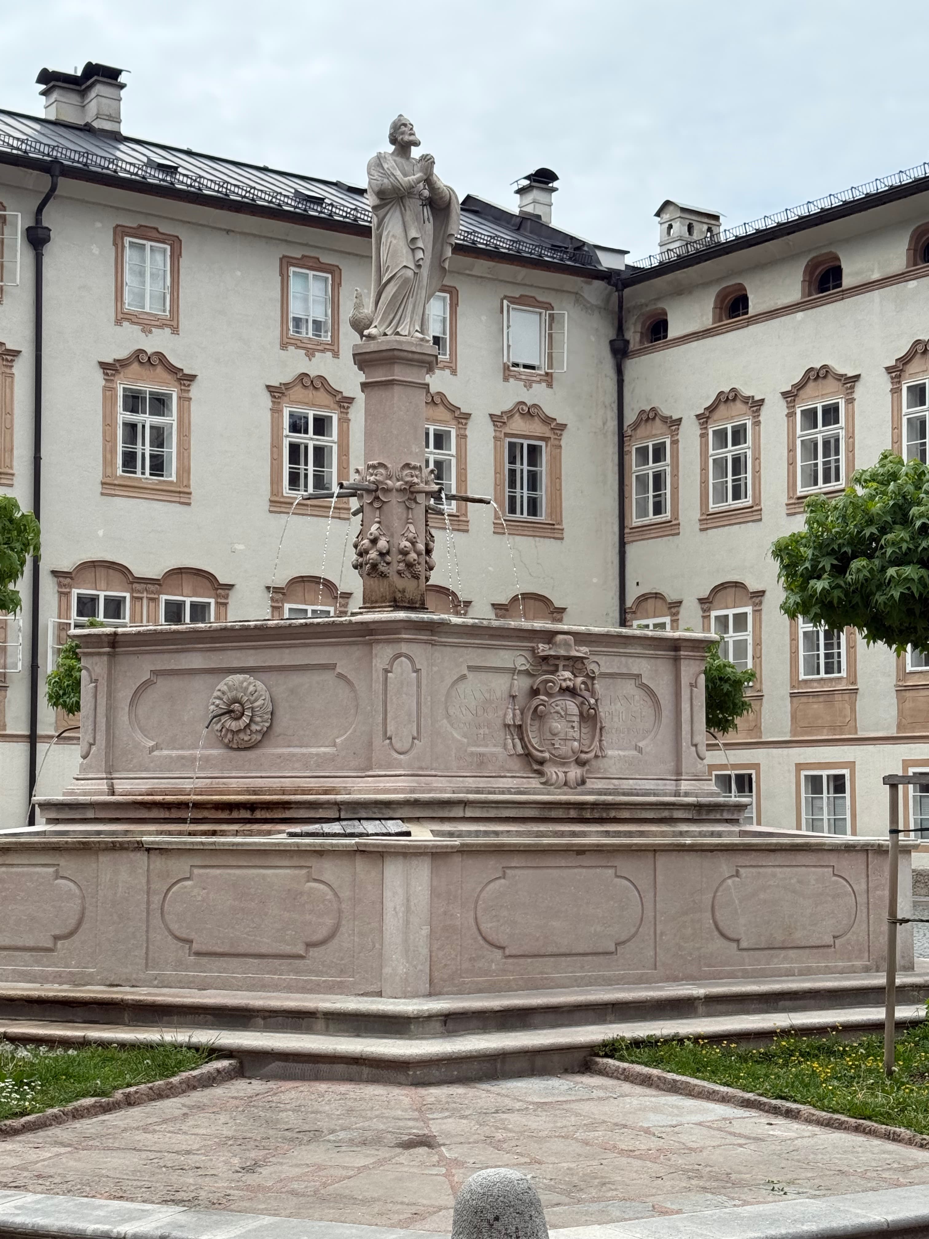 St Peter's Abbey in Salzburg old town