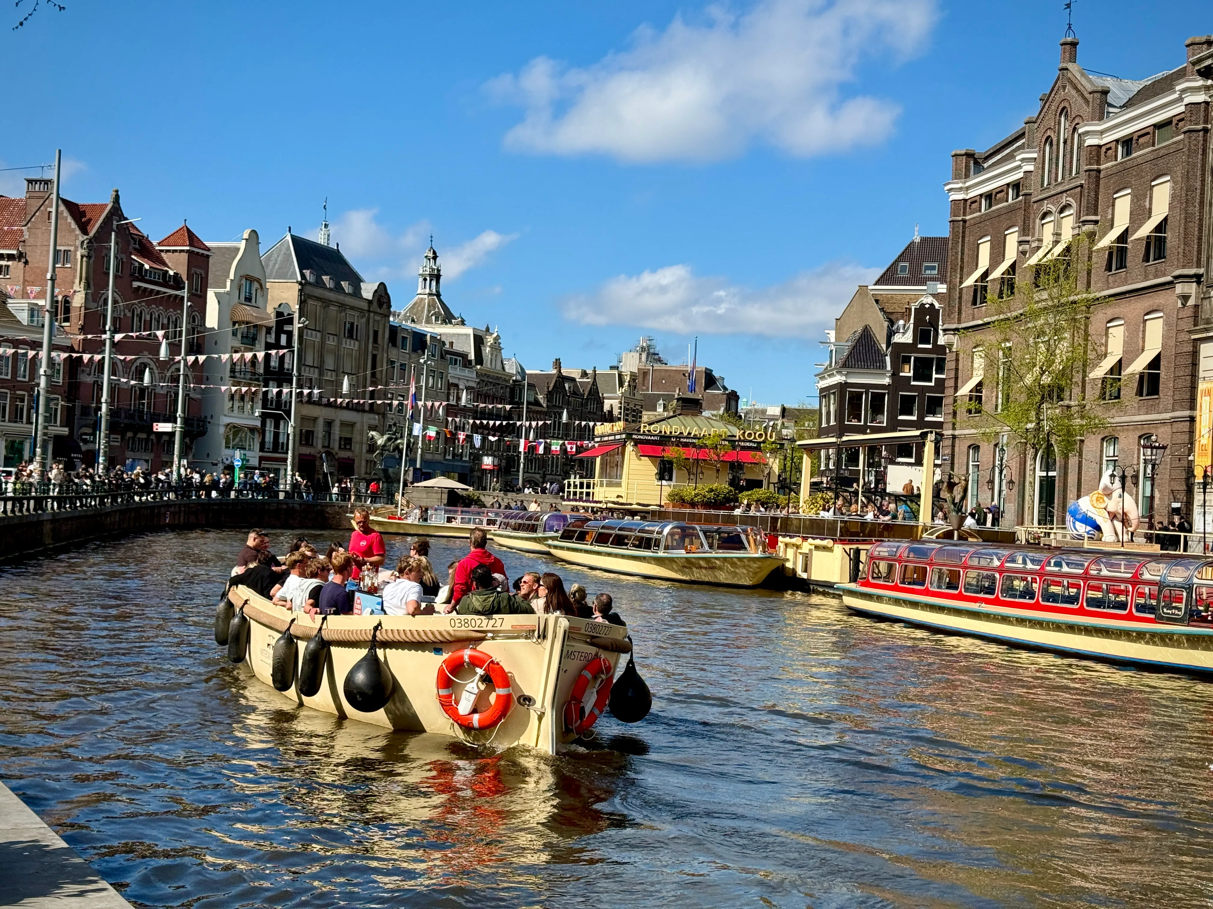 Amsterdam canal cruise