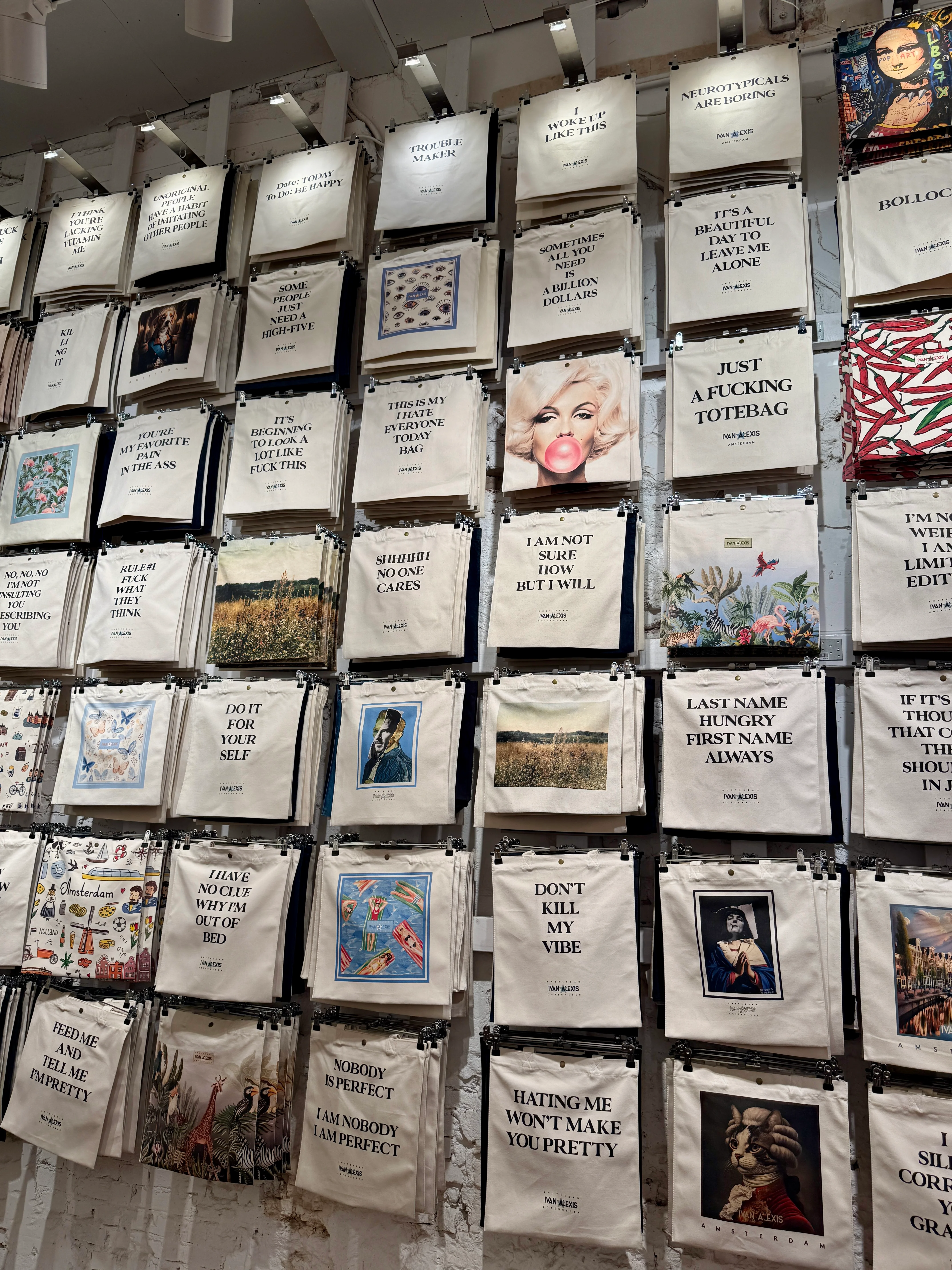 Ivan Alexis Tote Bag Shop