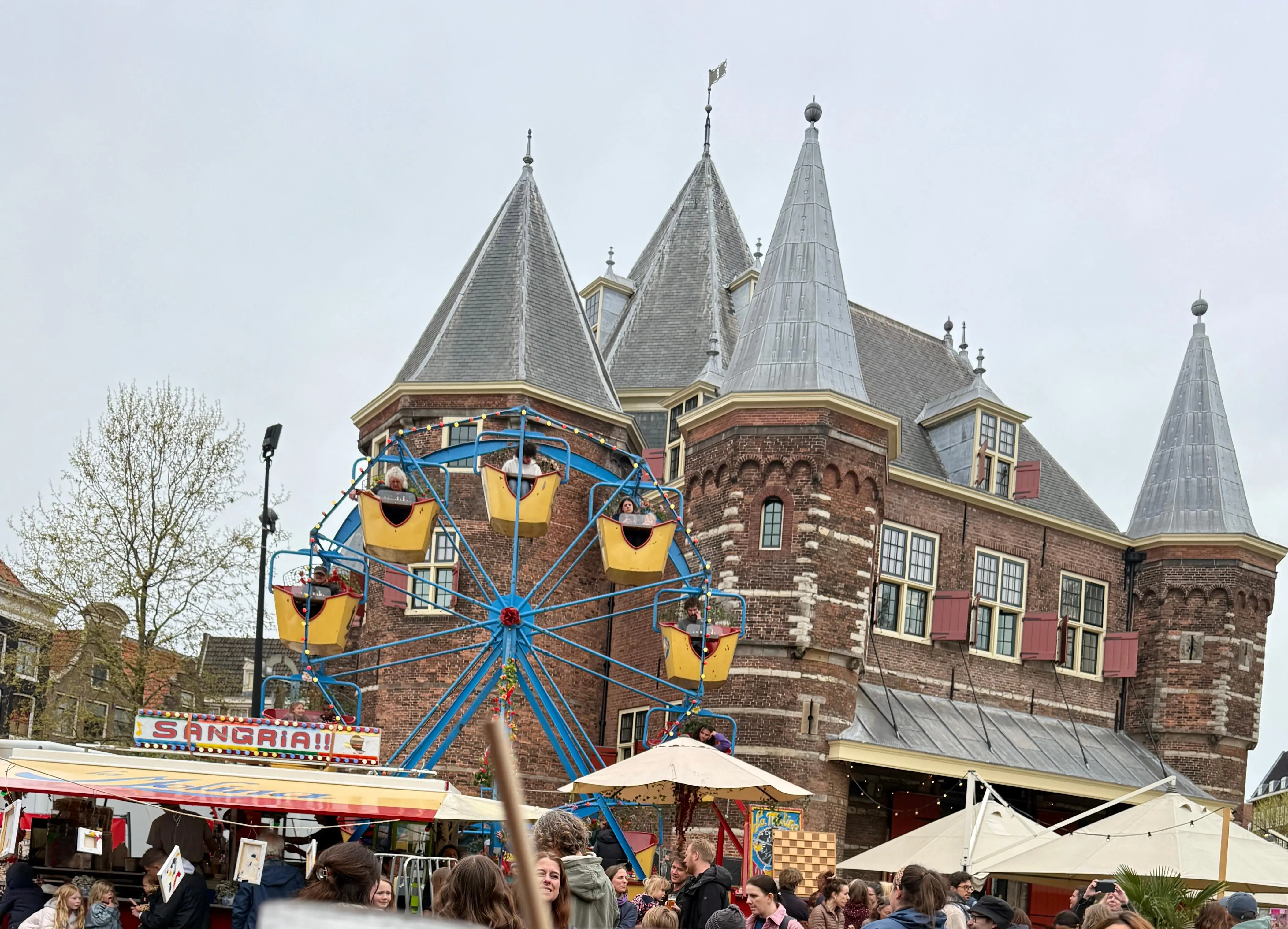 Nieuwmarkt Square during April Fest