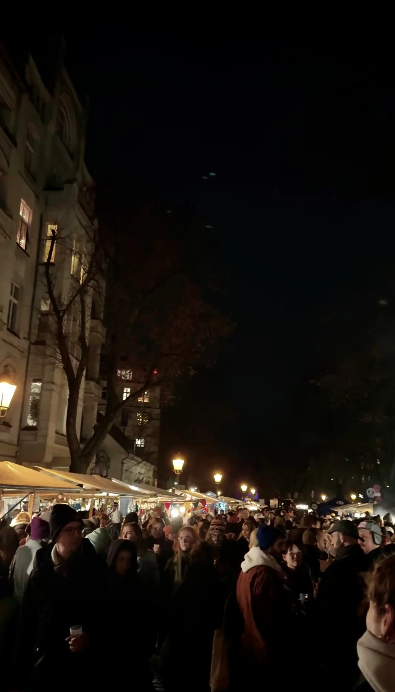 Alt-Rixdorf Christmas Market with candlelight