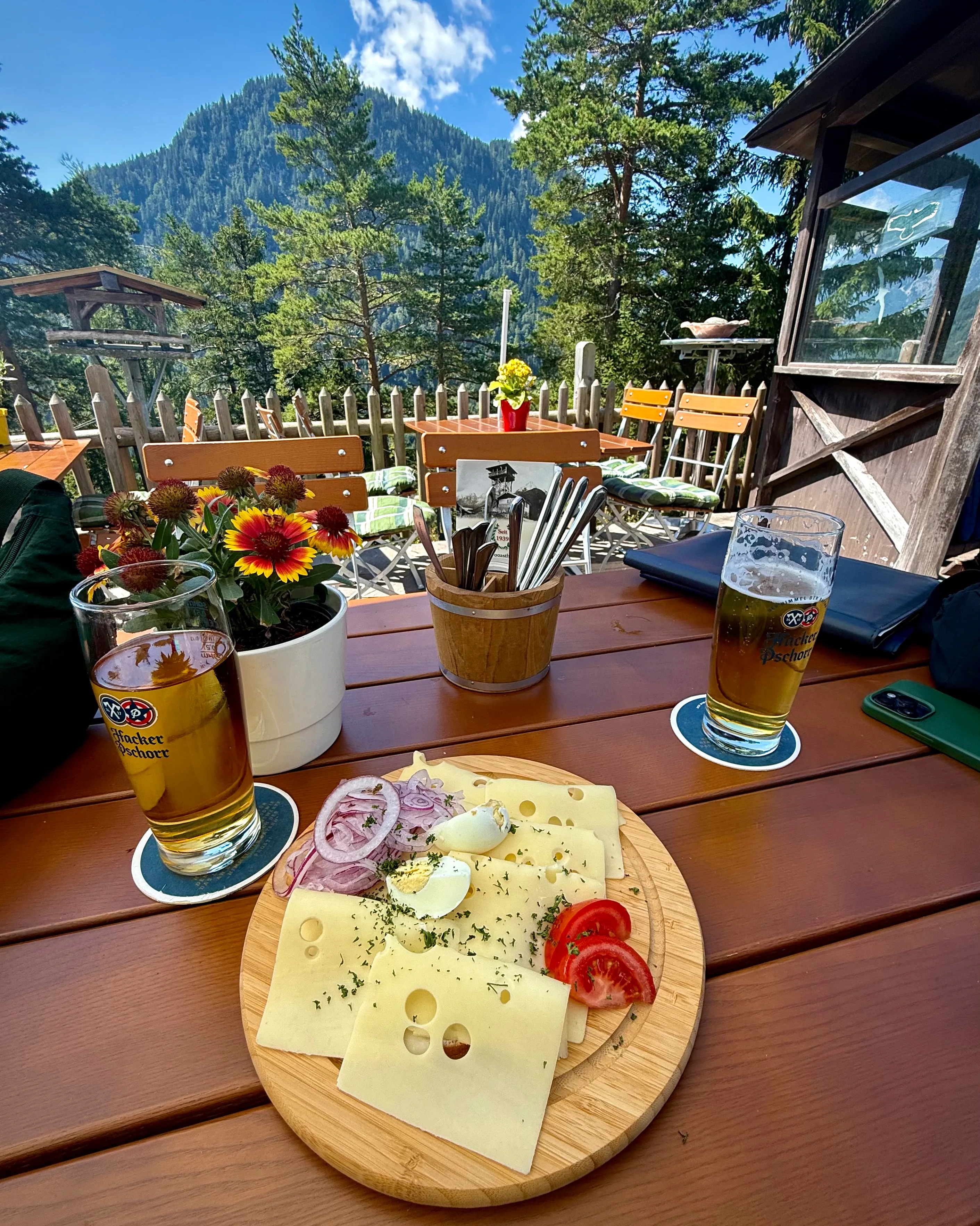 Ederkanzel terrace with Austrian view