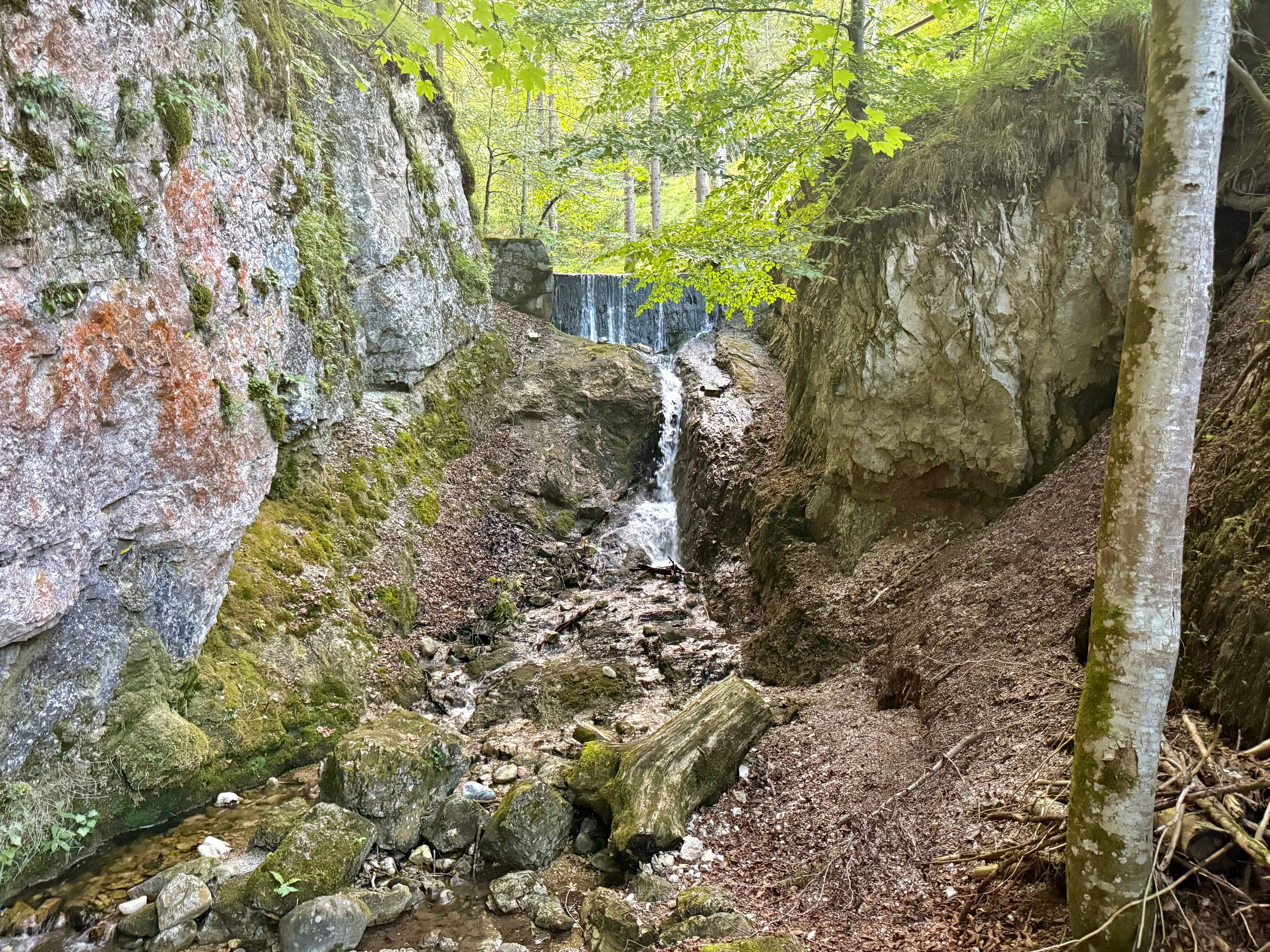 Lainbach waterfall