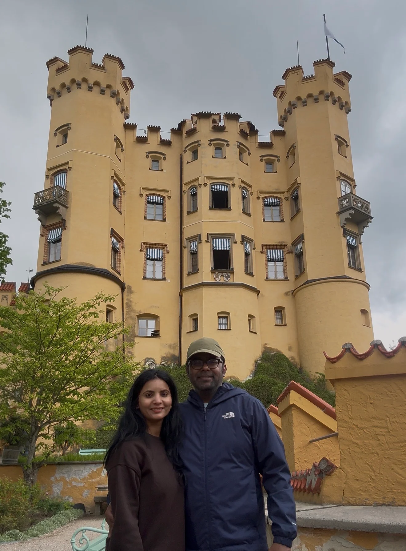 Hohenschwangau Castle above Alpsee