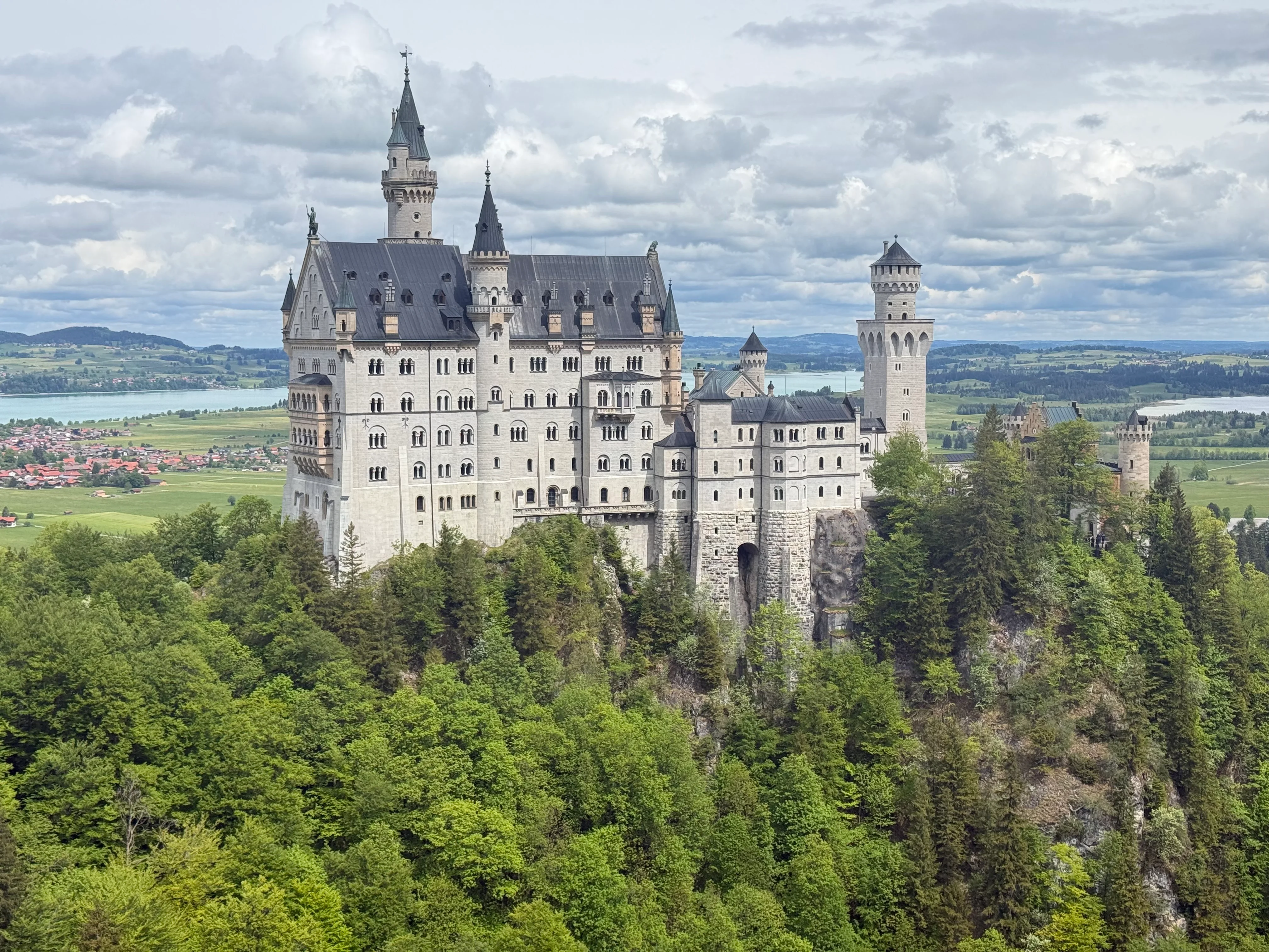 View of Neuschwanstein Castle from Marienbrücke
