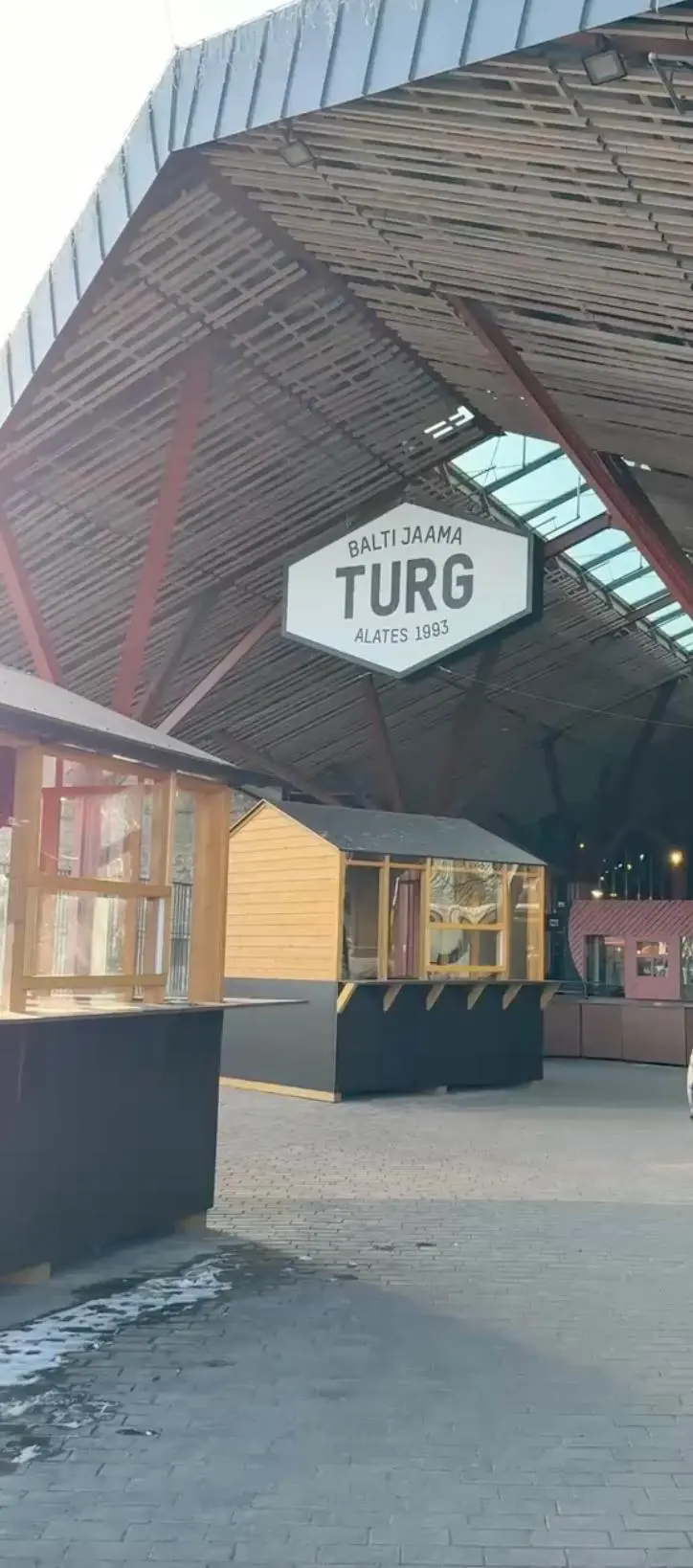 Balti Jaama Turg - Modern market outside Old Town